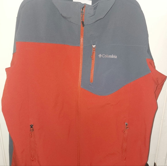 Columbia jacket, 1x, grey/ orange - Picture 3 of 7